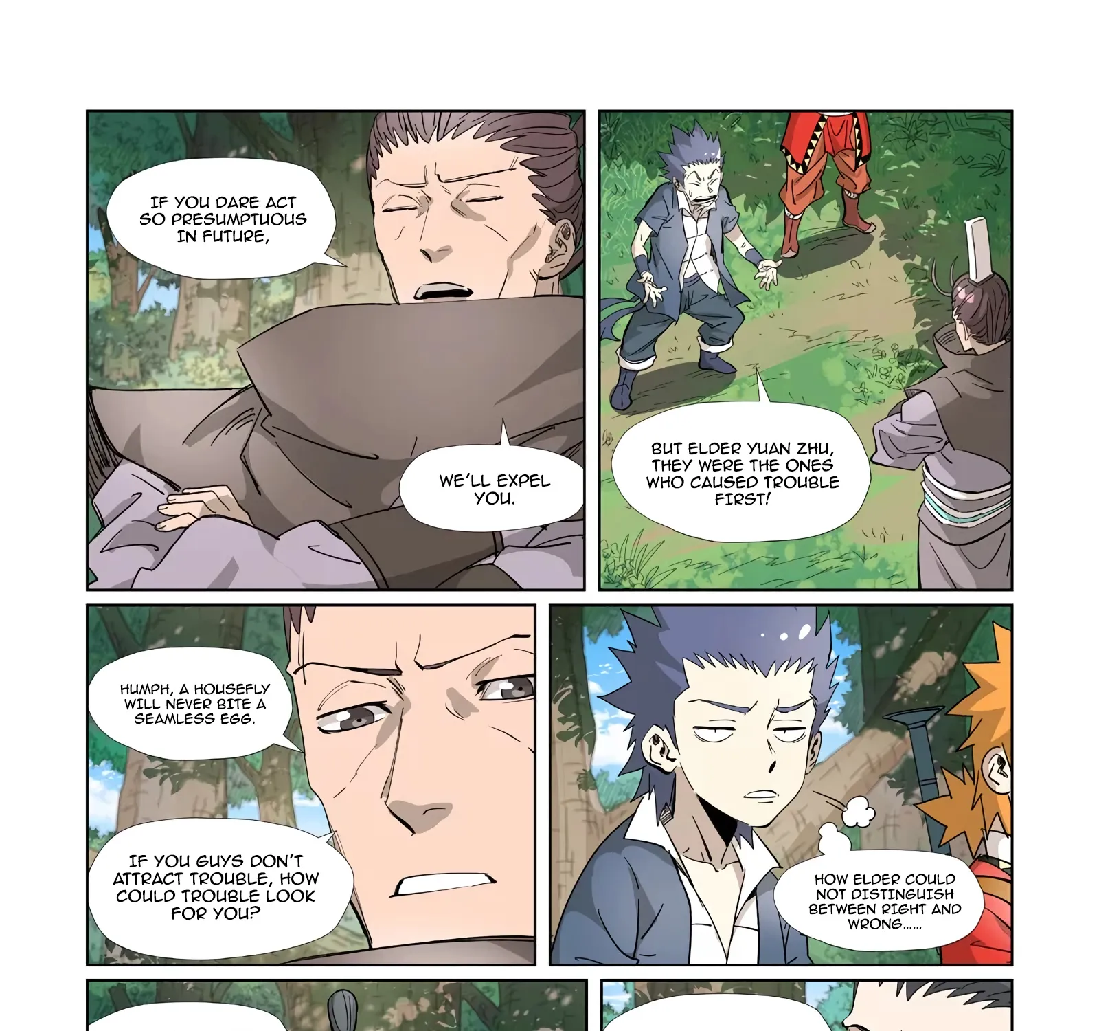 Tales Of Demons And Gods Zinmanga X Chapter 318.1 Page 13