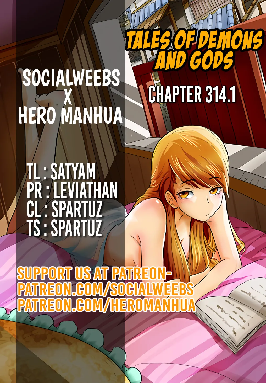 Tales Of Demons And Gods Zinmanga X Chapter 314.1 Page 1
