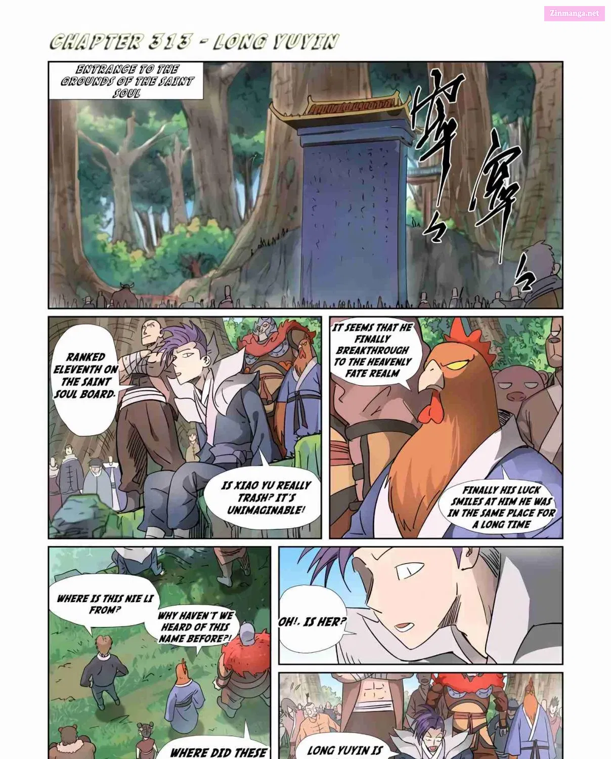 Tales Of Demons And Gods Zinmanga X Chapter 313.1 Page 1