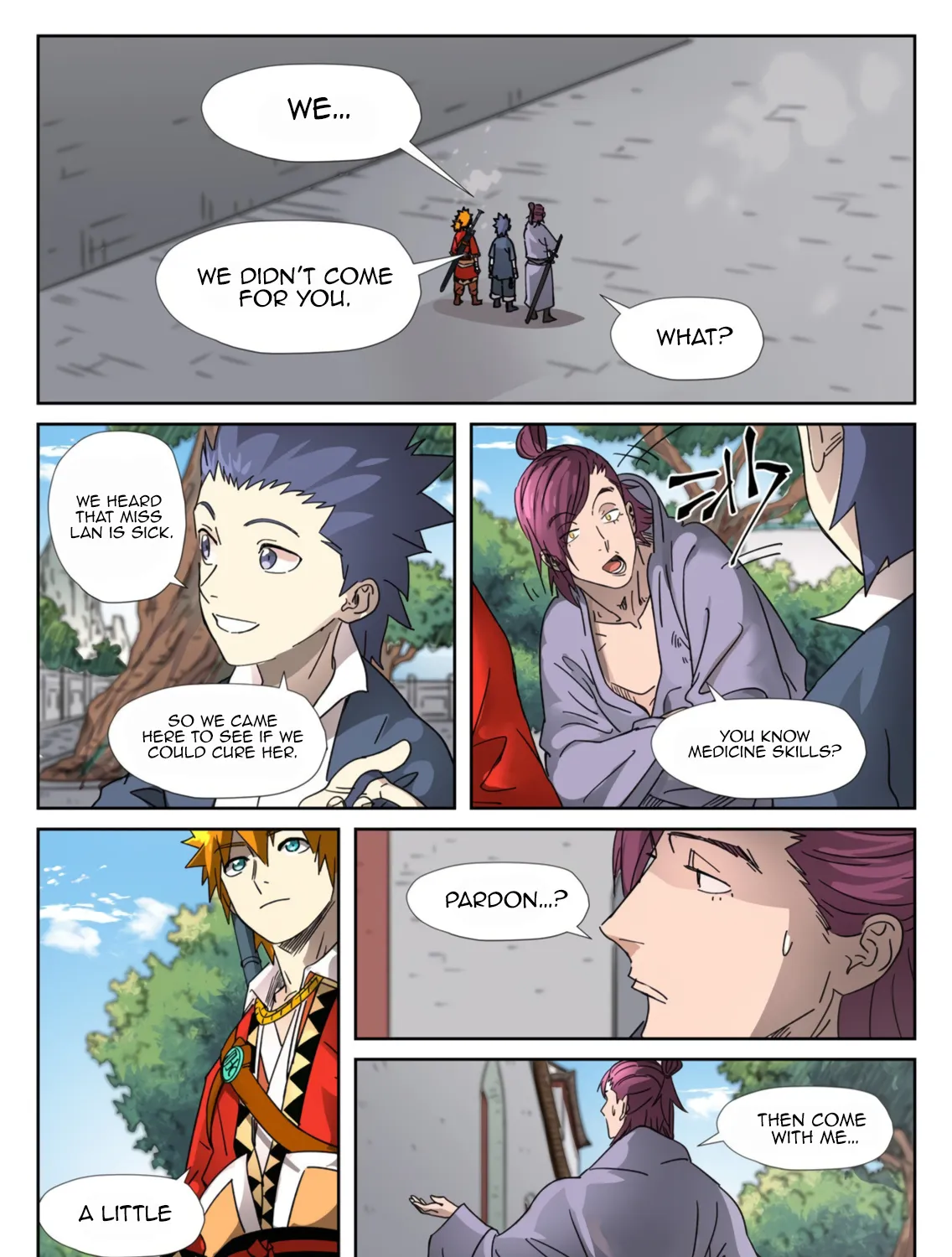 Tales Of Demons And Gods Zinmanga X Chapter 307.1 Page 12