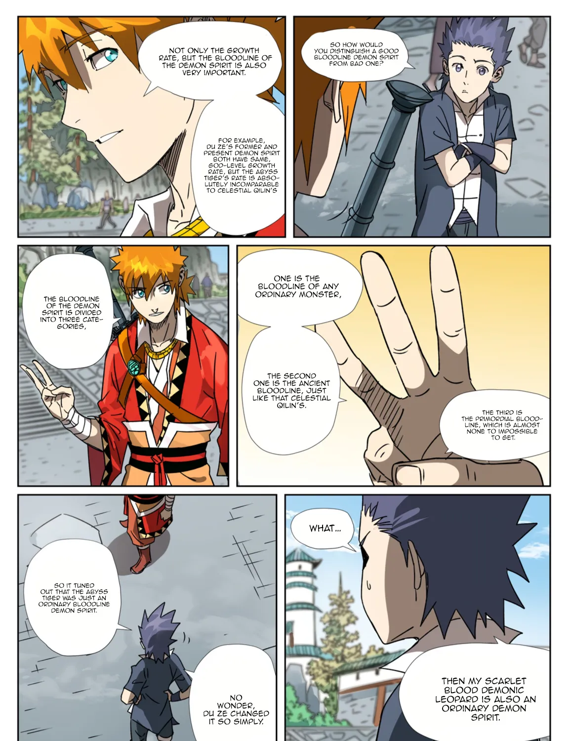 Tales Of Demons And Gods Zinmanga X Chapter 301.1 Page 8