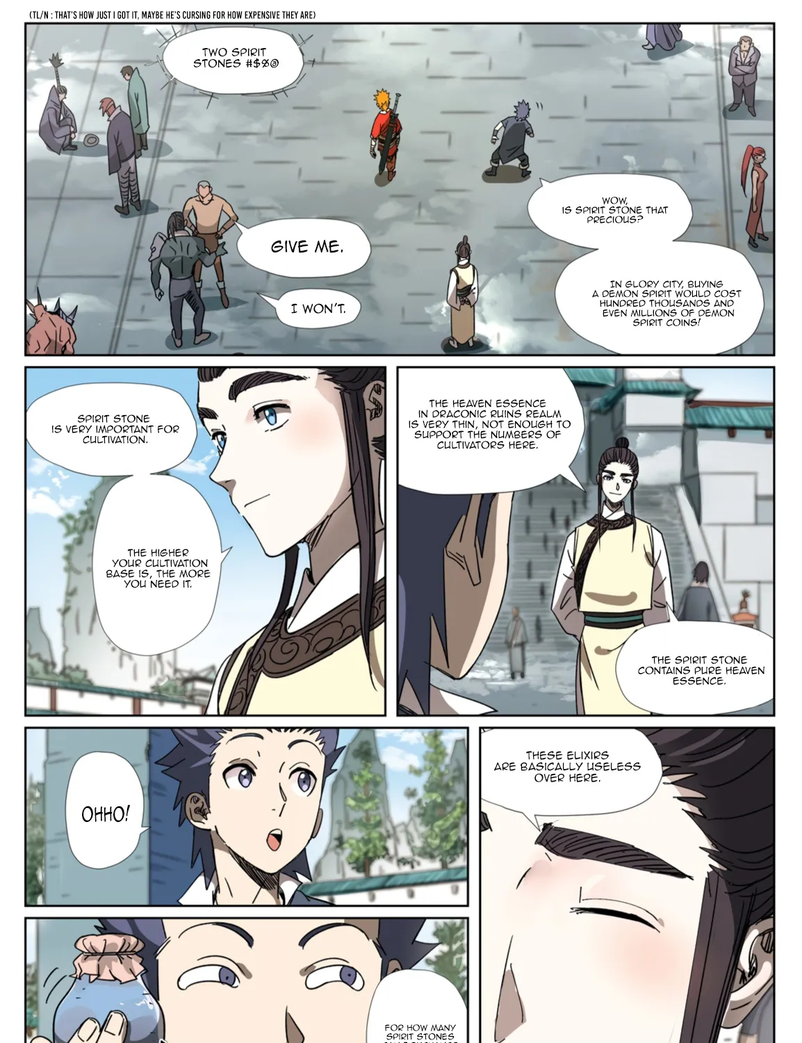 Tales Of Demons And Gods Zinmanga X Chapter 301.1 Page 14