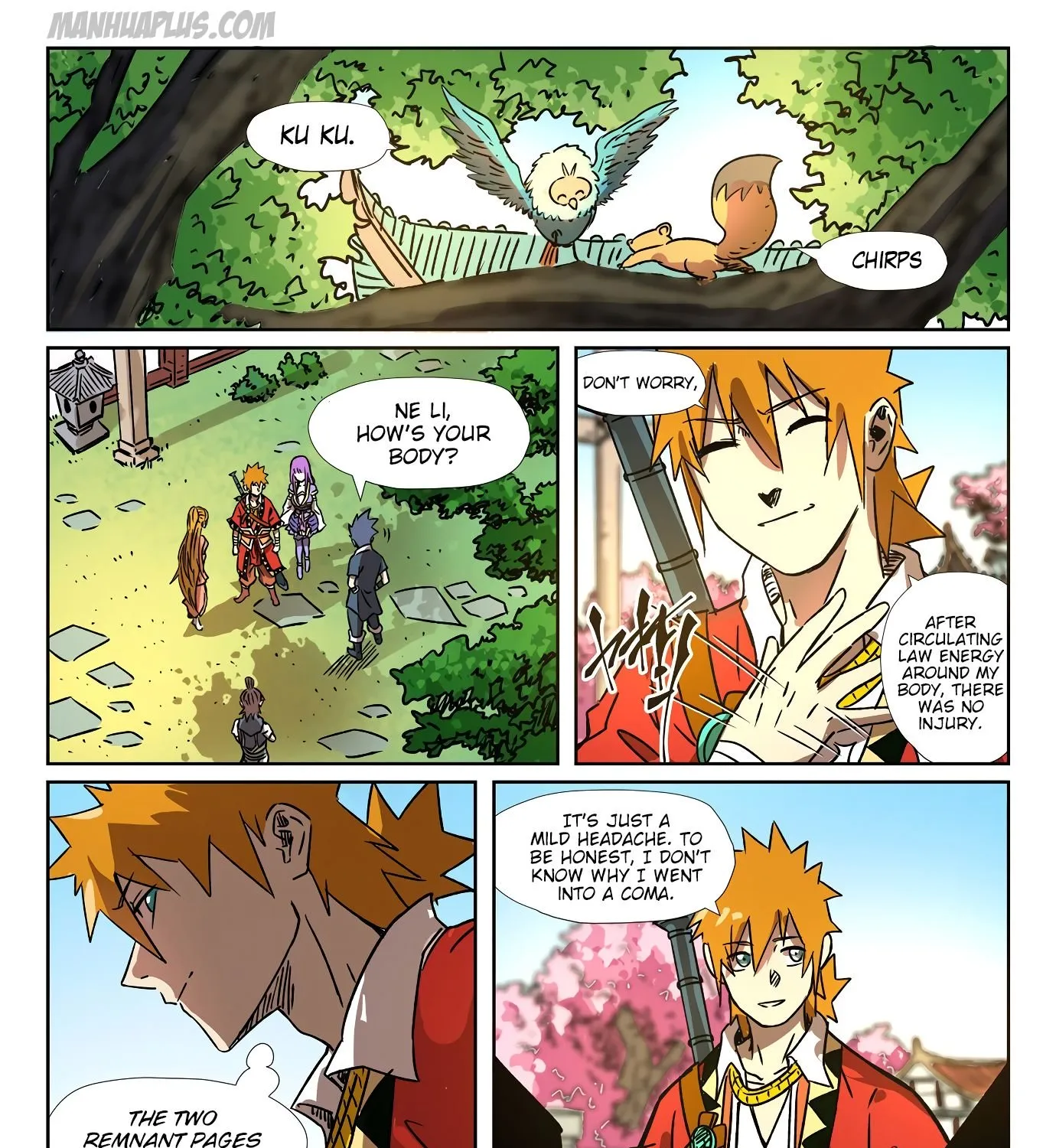 Tales Of Demons And Gods Zinmanga X Chapter 290.7 Page 17