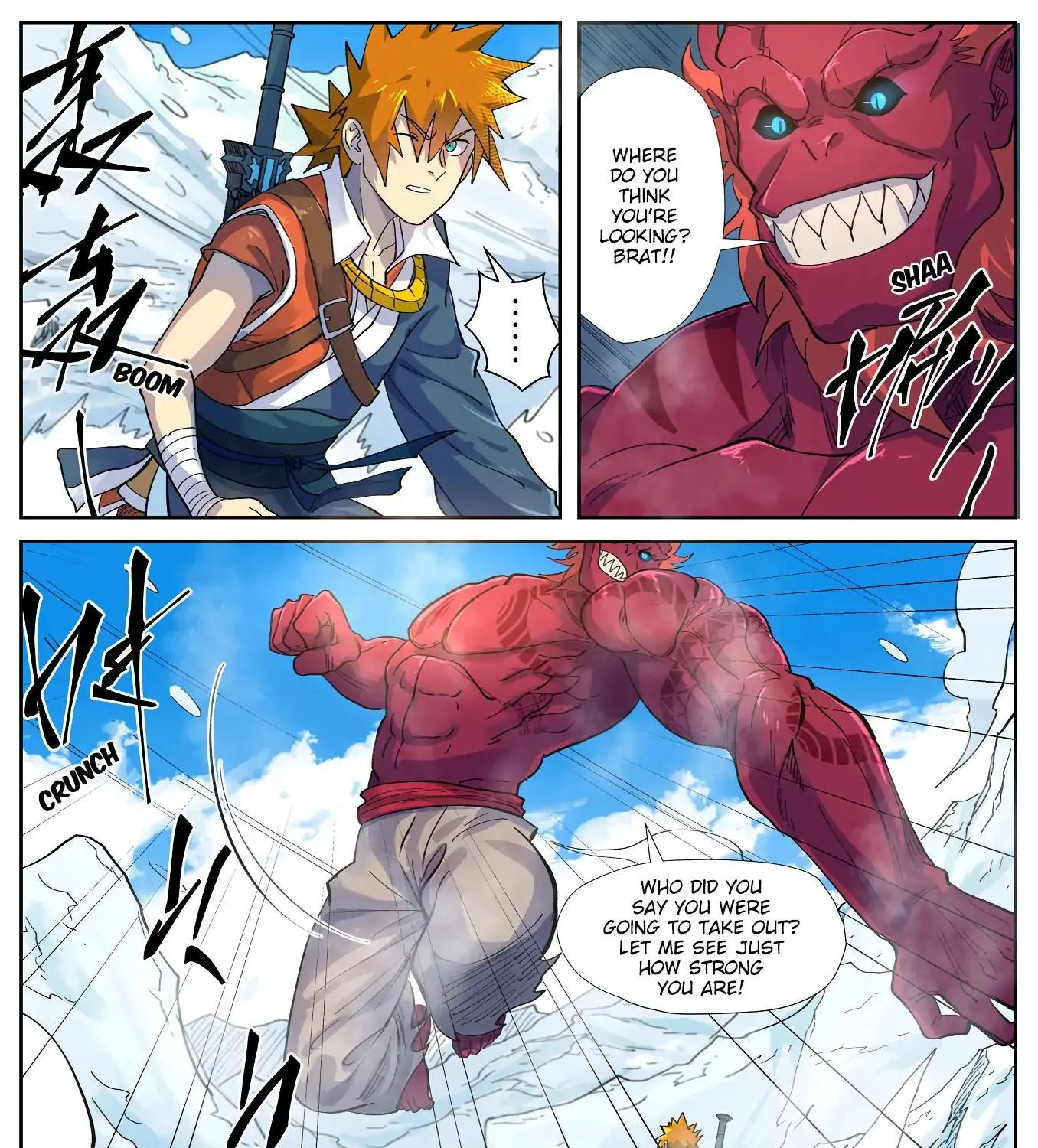 Tales Of Demons And Gods Zinmanga X Chapter 250.2 Page 19