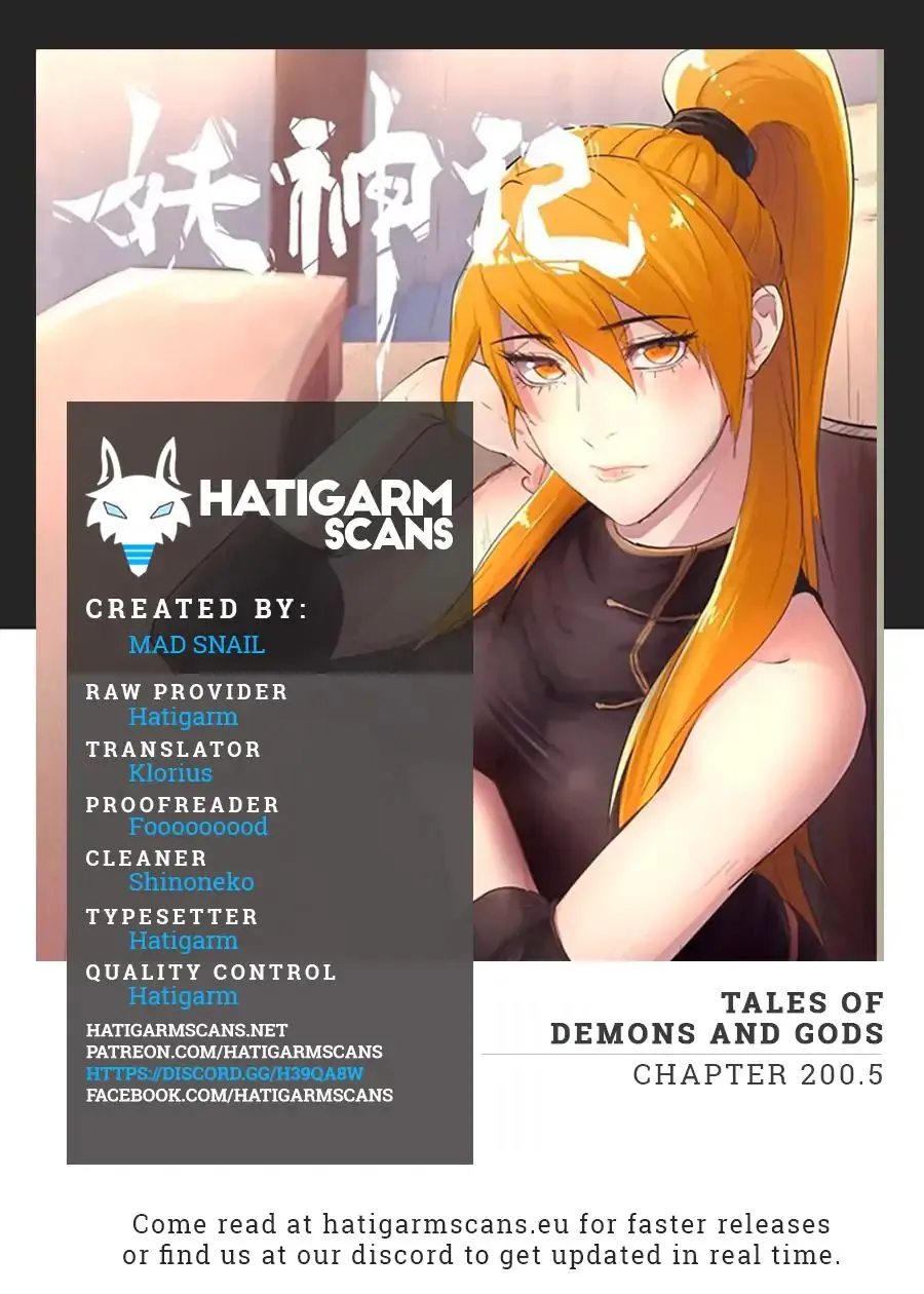 Tales Of Demons And Gods Zinmanga X Chapter 200.5 Page 1