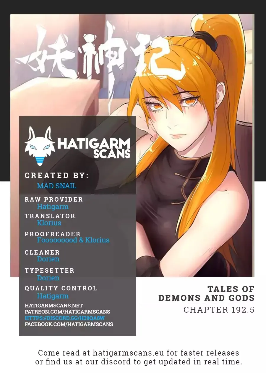 Tales Of Demons And Gods Zinmanga X Chapter 192.5 Page 1