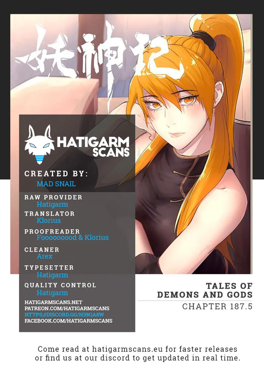 Tales Of Demons And Gods Zinmanga X Chapter 187.5 Page 1