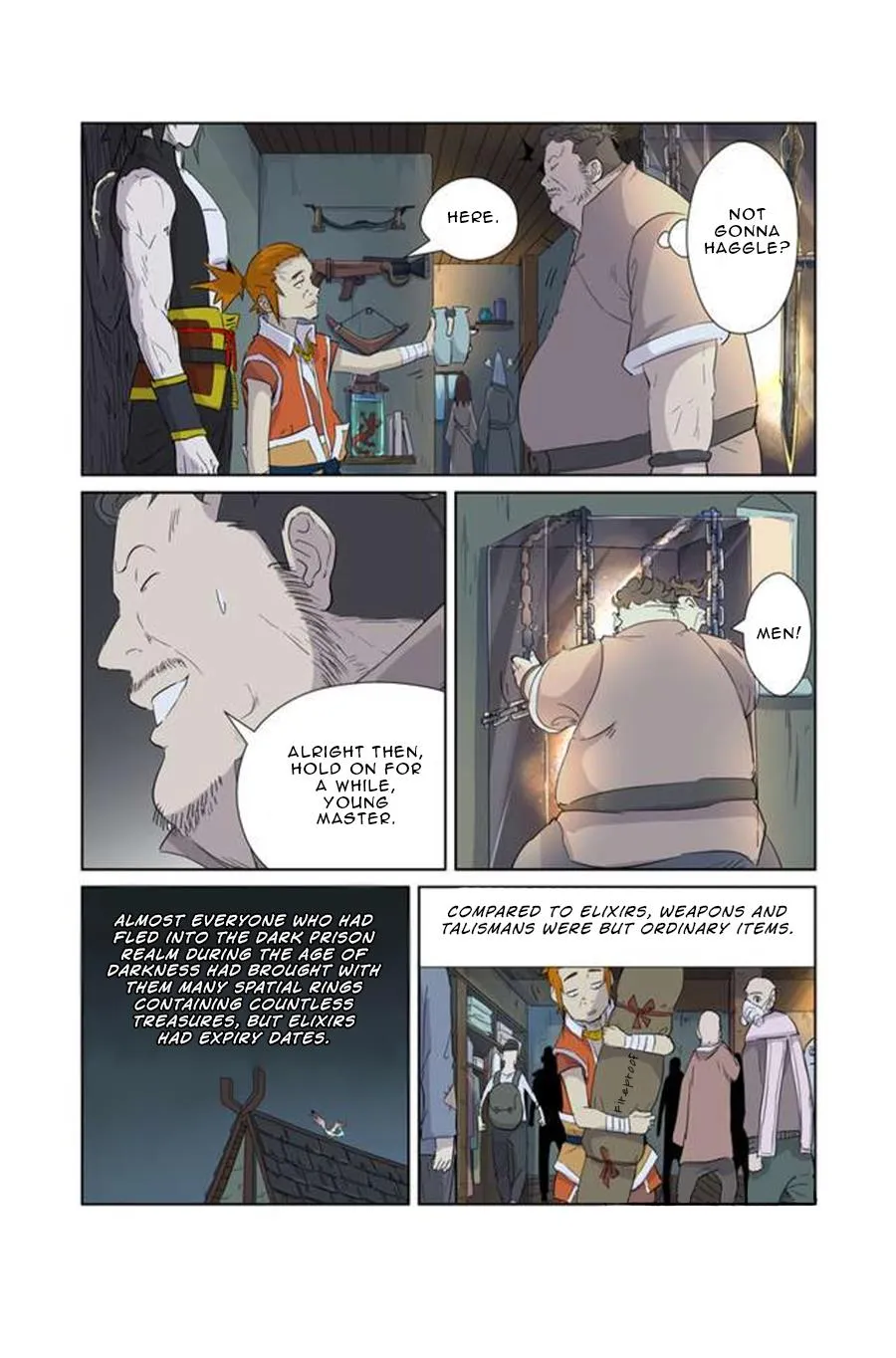 Tales Of Demons And Gods Zinmanga X Chapter 165.5 Page 3
