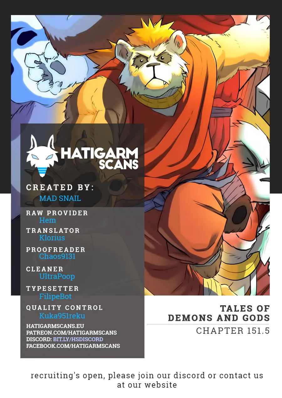 Tales Of Demons And Gods Zinmanga X Chapter 151.5 Page 1