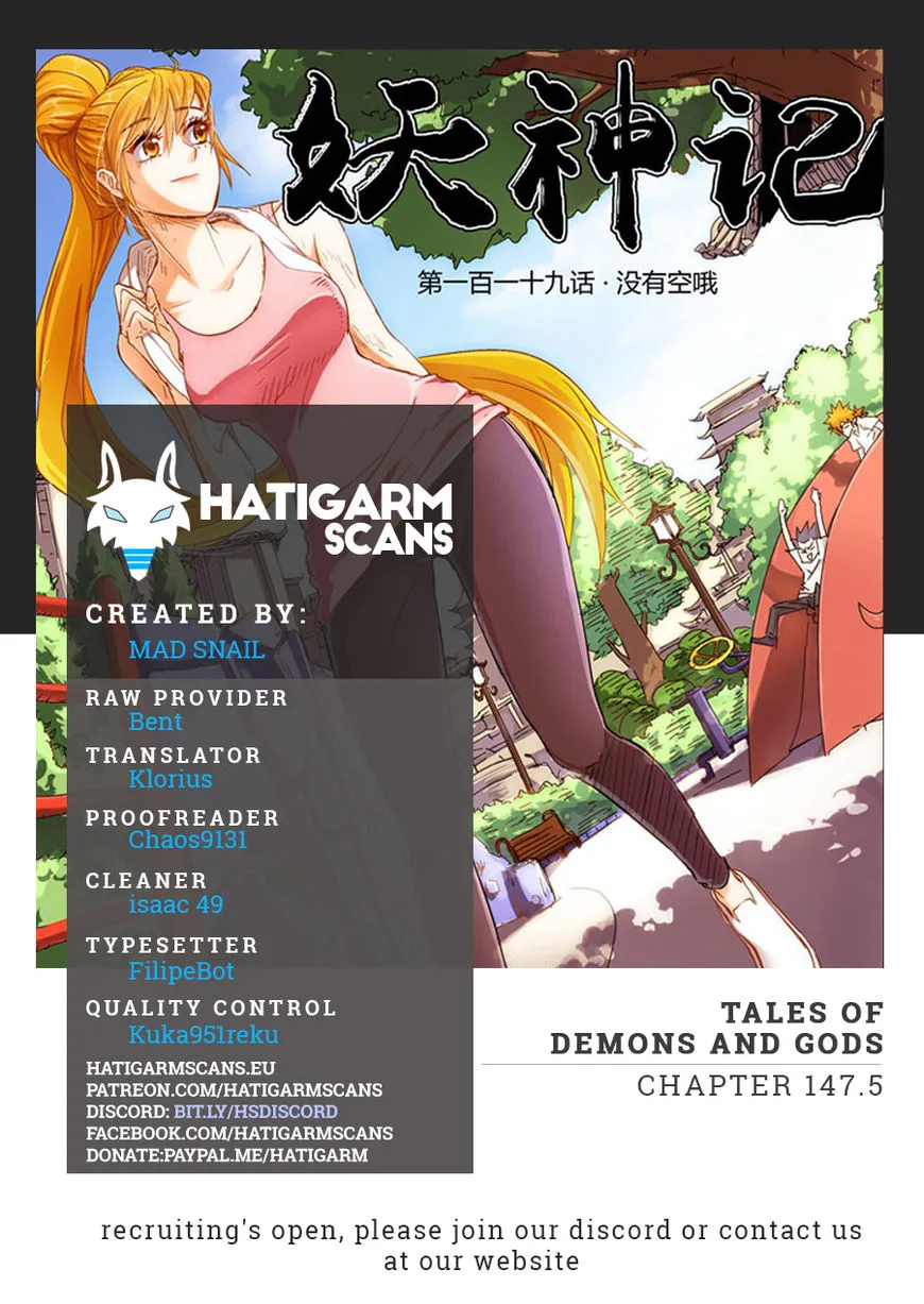 Tales Of Demons And Gods Zinmanga X Chapter 147.5 Page 1