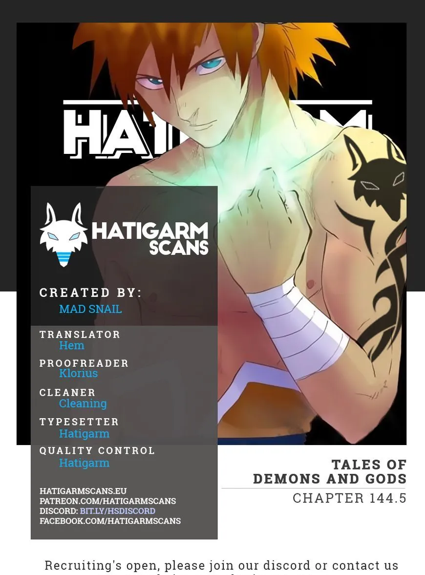 Tales Of Demons And Gods Zinmanga X Chapter 144.5 Page 1