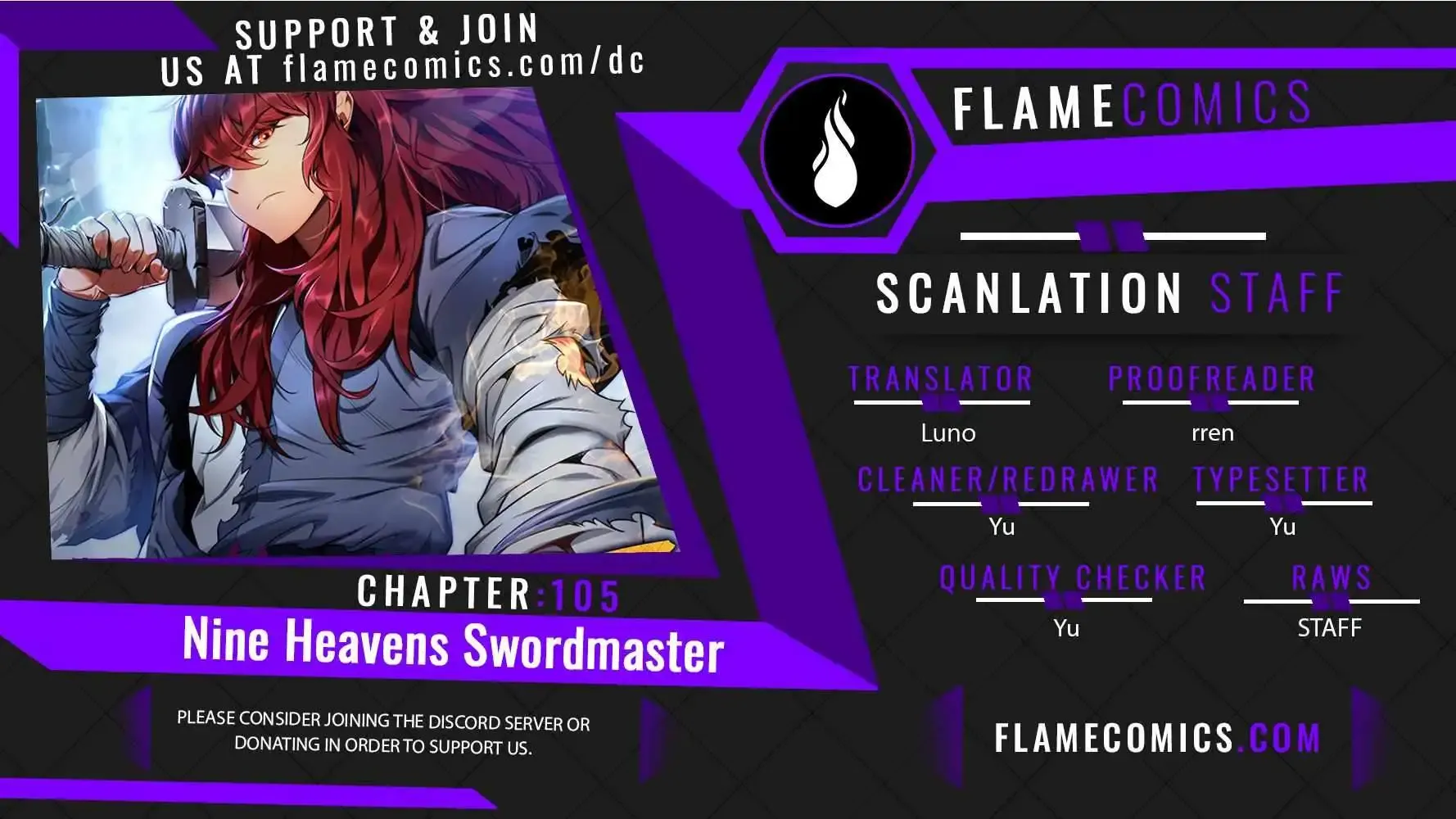 Heavenly Inquisition Sword (Nine Heavens Swordmaster) Zinmanga X Chapter 105 Page 2