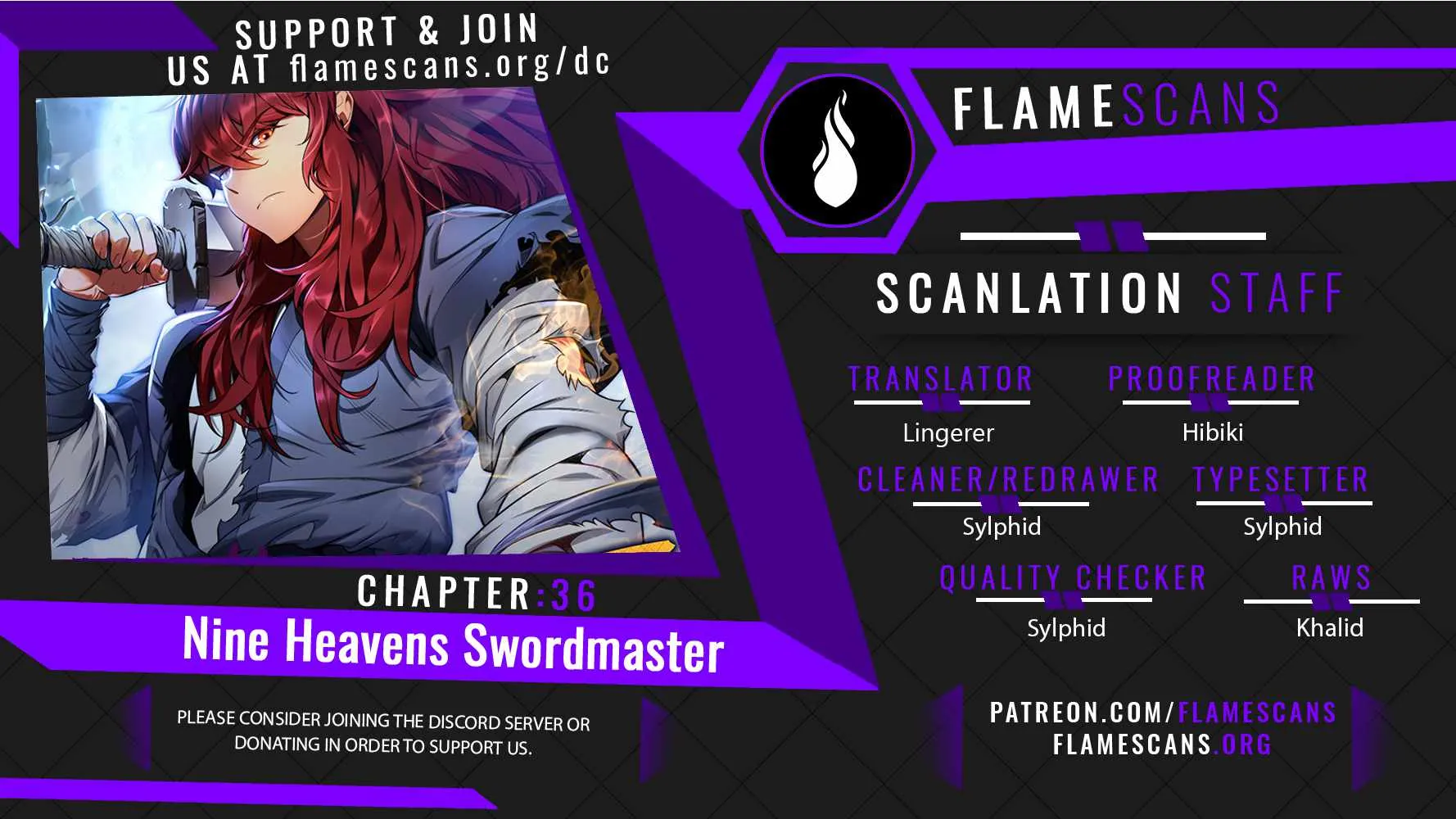 Heavenly Inquisition Sword (Nine Heavens Swordmaster) Zinmanga X Chapter 36 Page 1