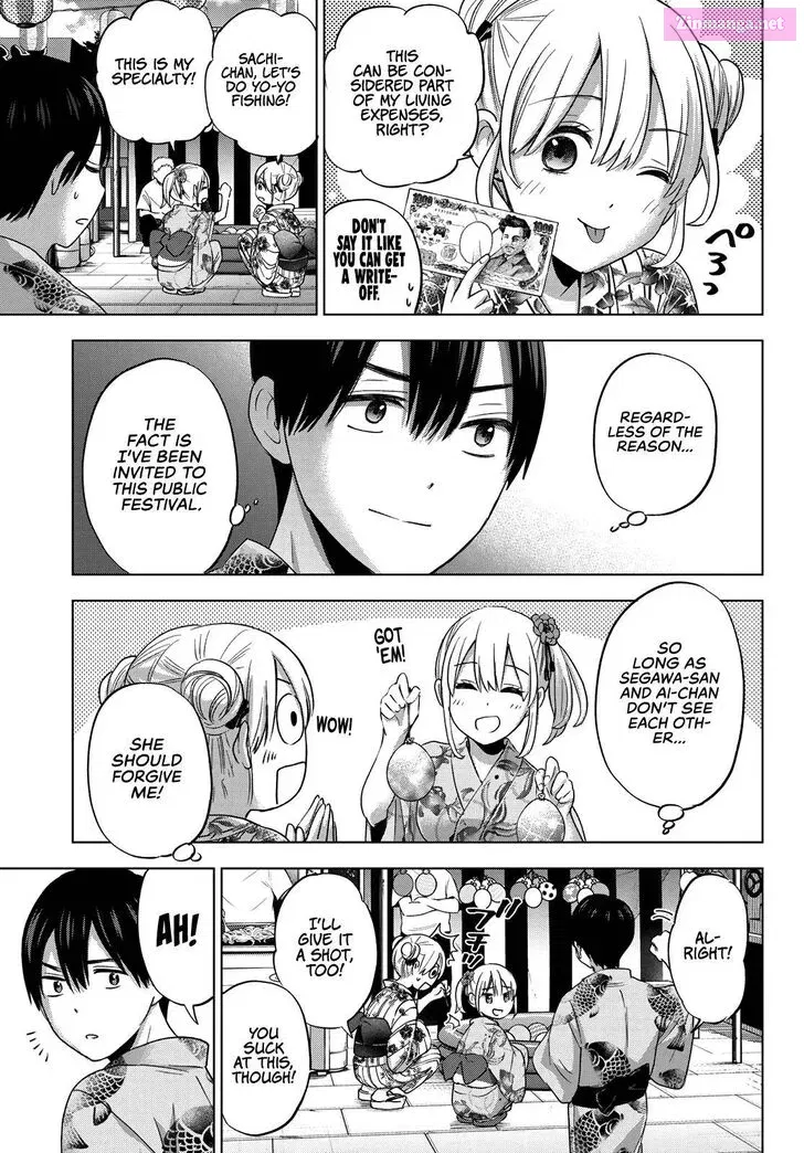 Kakkou no Iinazuke Zinmanga X Chapter 75 Page 9
