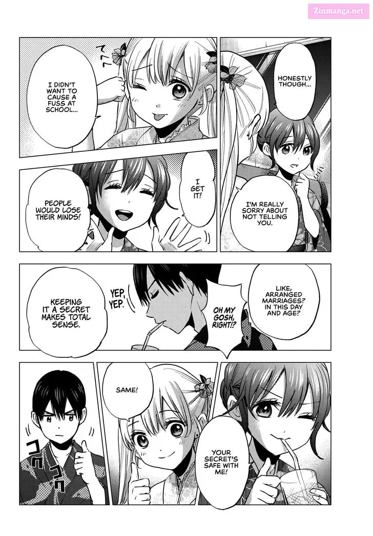 Kakkou no Iinazuke Zinmanga X Chapter 34 Page 11