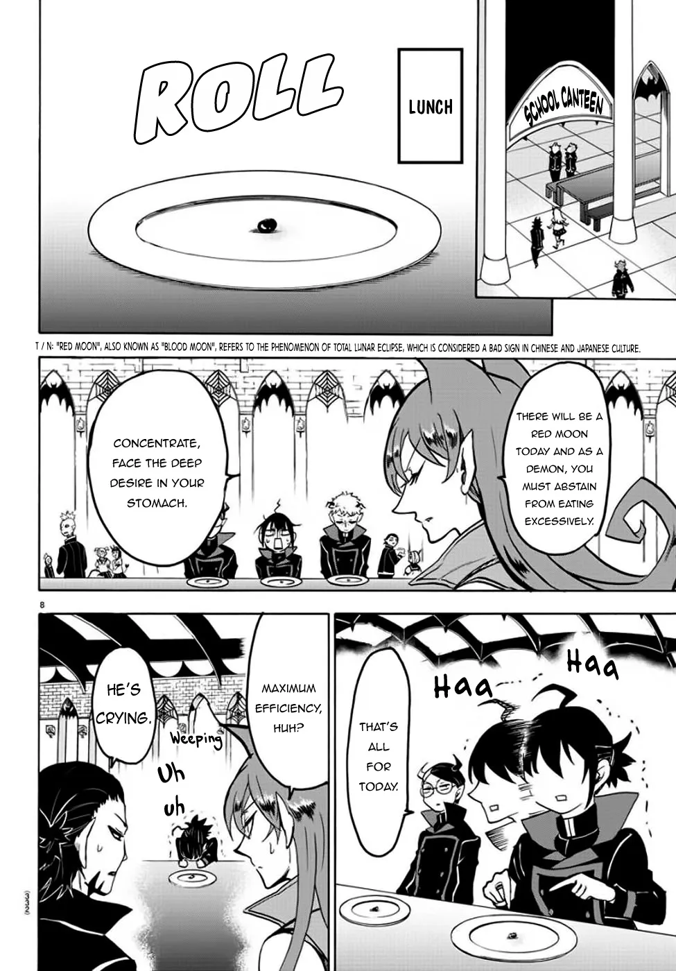 Mairimashita! Iruma-Kun Zinmanga X Chapter 47 Page 8