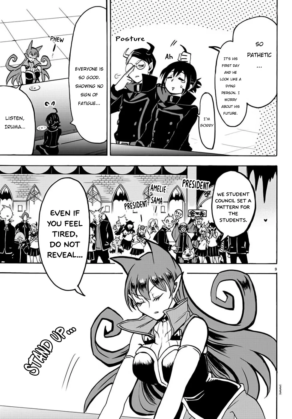 Mairimashita! Iruma-Kun Zinmanga X Chapter 47 Page 9