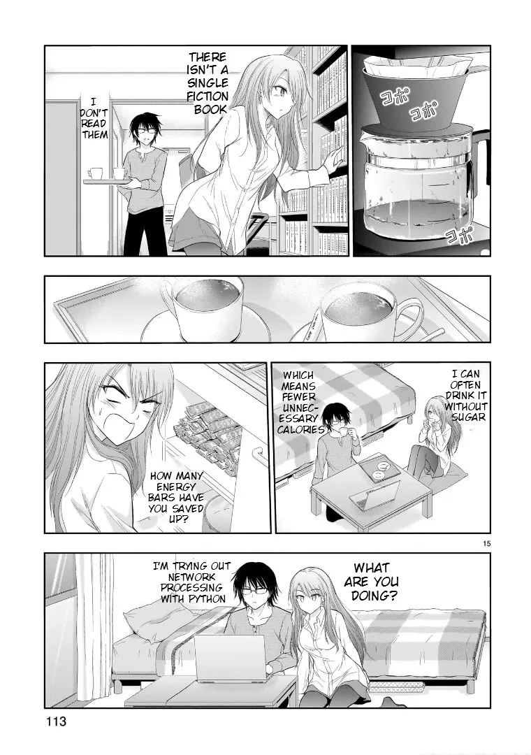 Rike ga Koi ni Ochita no de Shoumeishitemita Zinmanga X Chapter 74.5 Page 15