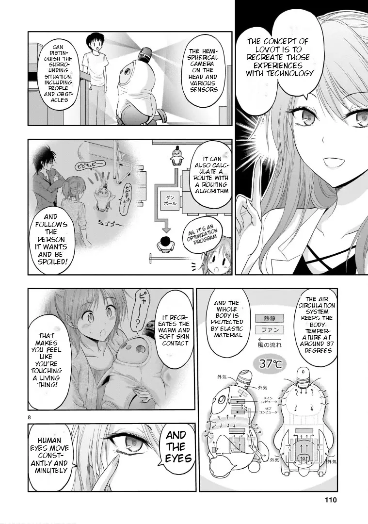 Rike ga Koi ni Ochita no de Shoumeishitemita Zinmanga X Chapter 70.5 Page 8