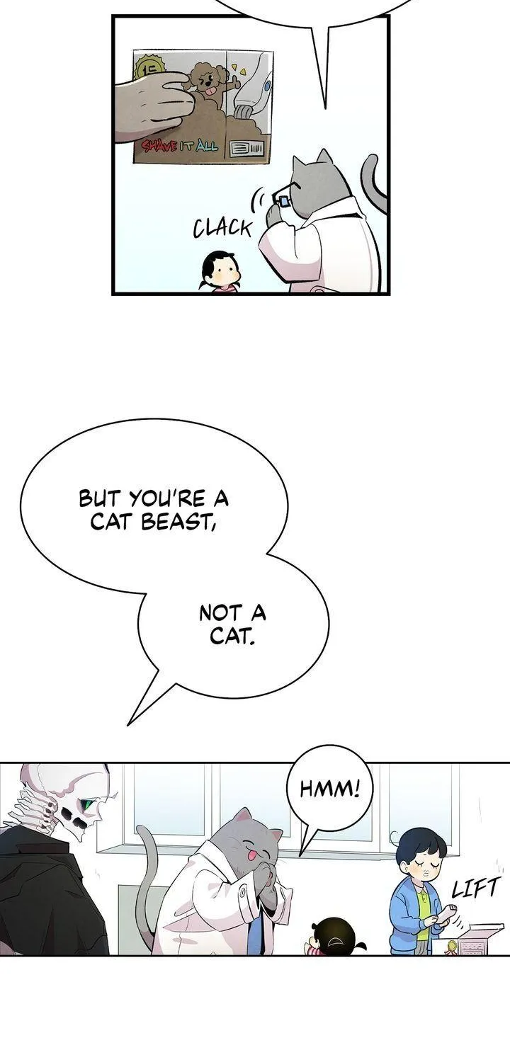 The Skeleton Becomes A Cat Dad Zinmanga X Chapter 84 Page 40