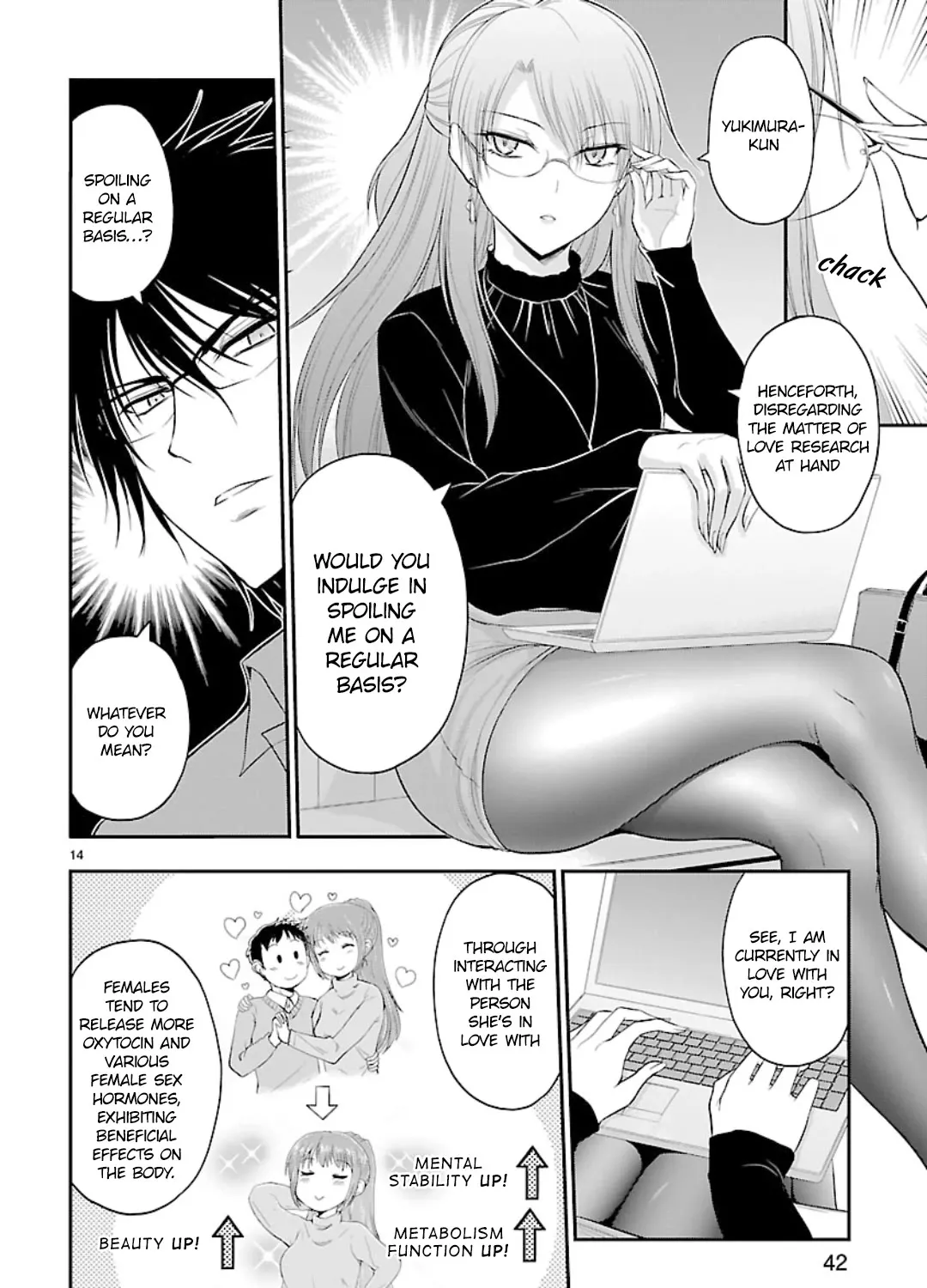 Rike ga Koi ni Ochita no de Shoumeishitemita Zinmanga X Chapter 42 Page 21