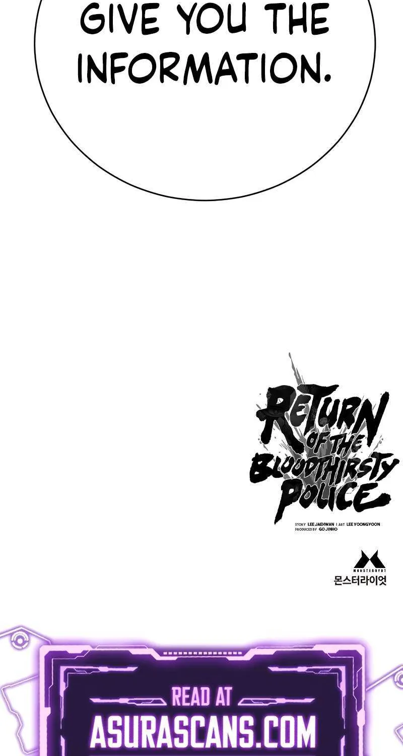 Return of the Bloodthirsty Police Zinmanga X Chapter 35 Page 111