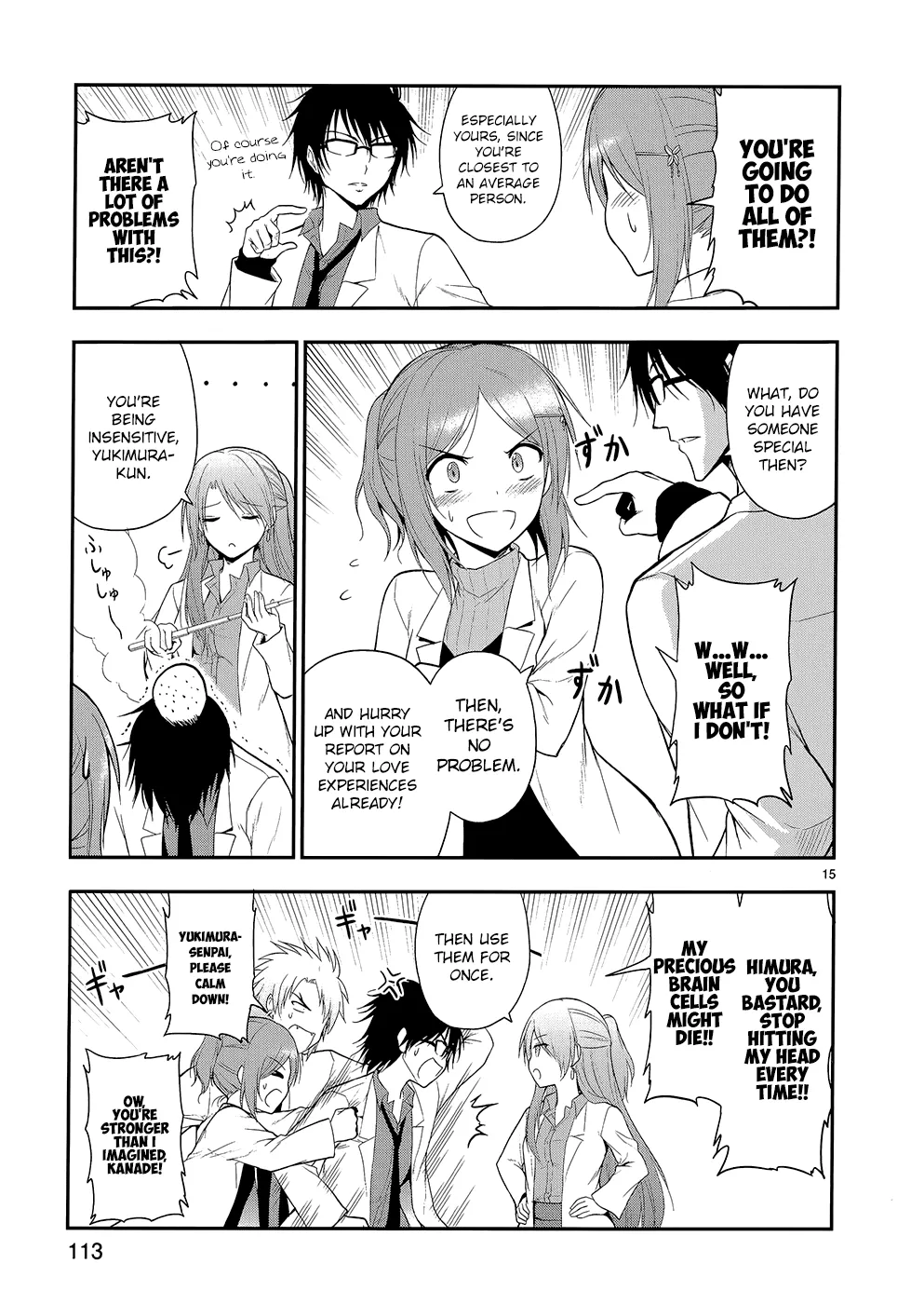 Rike ga Koi ni Ochita no de Shoumeishitemita Zinmanga X Chapter 12 Page 19