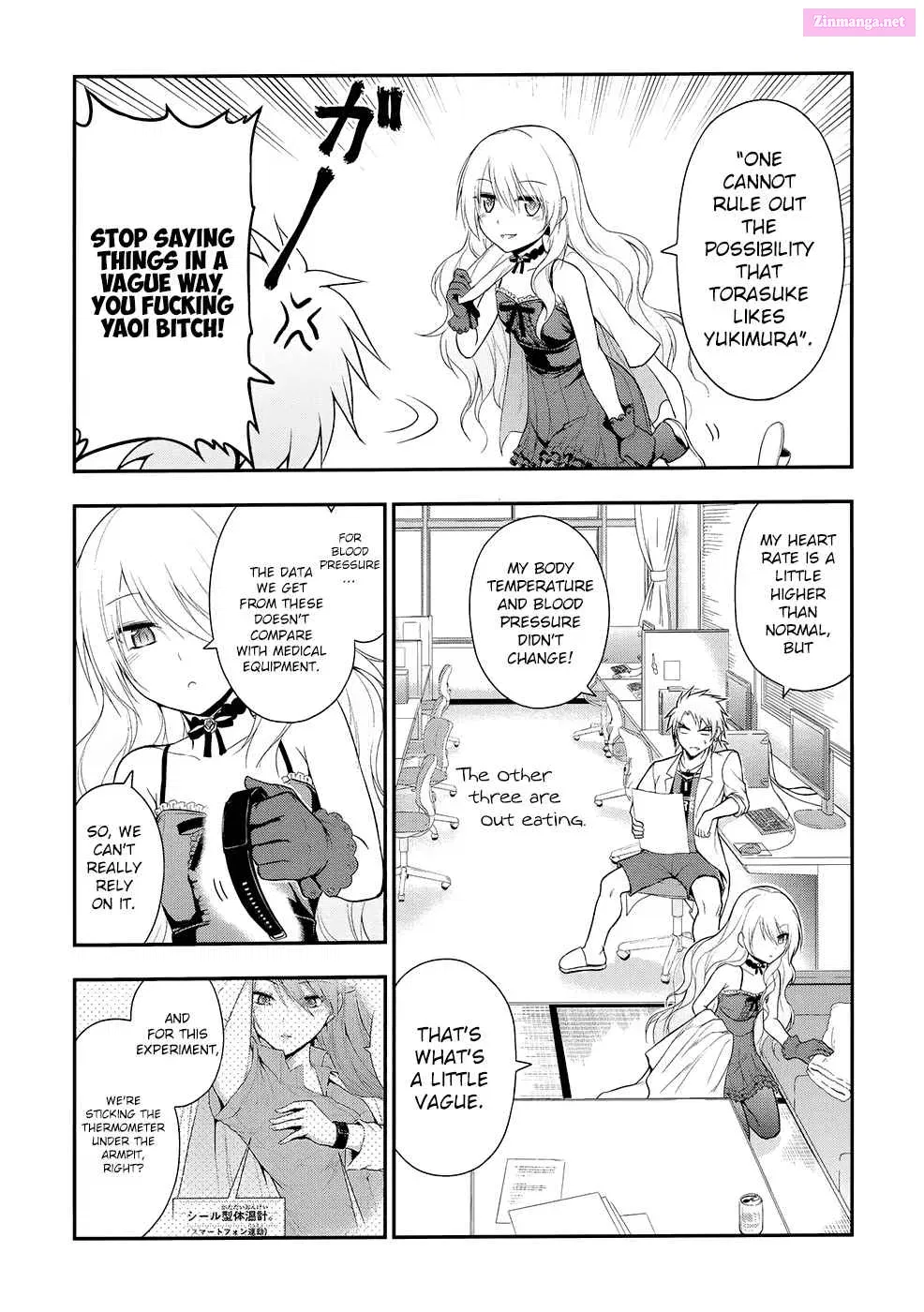 Rikei ga Koi ni Ochita no de Shoumei shitemita. Zinmanga X Chapter 13 Page 8