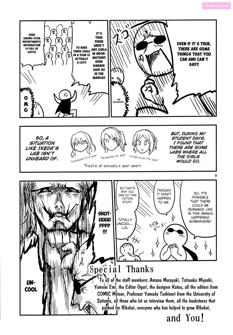 Rikei ga Koi ni Ochita no de Shoumei shitemita. Zinmanga X Chapter 13 Page 25