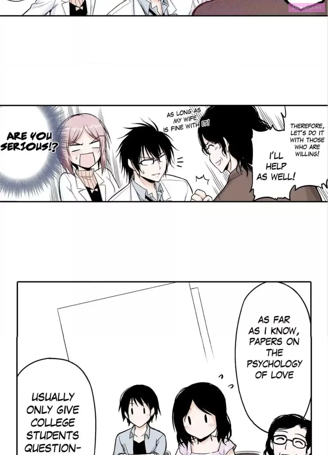 Rikei ga Koi ni Ochita no de Shoumei shitemita. Zinmanga X Chapter 12.5 Page 69