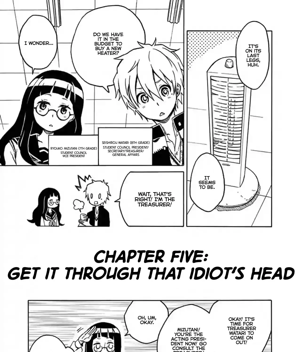 Student Council for Two Zinmanga X Chapter 5 Page 1