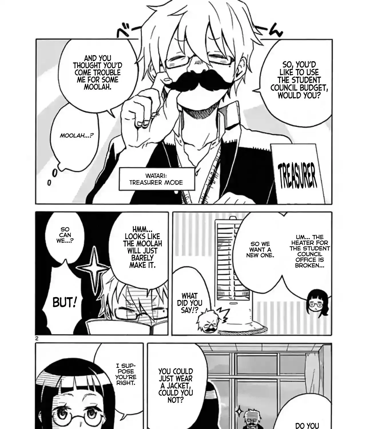 Student Council for Two Zinmanga X Chapter 5 Page 3