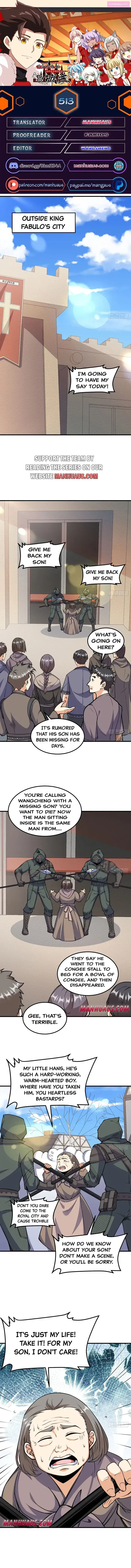 Starting From Today I’ll Work As A City Lord Zinmanga X Chapter 513 Page 1