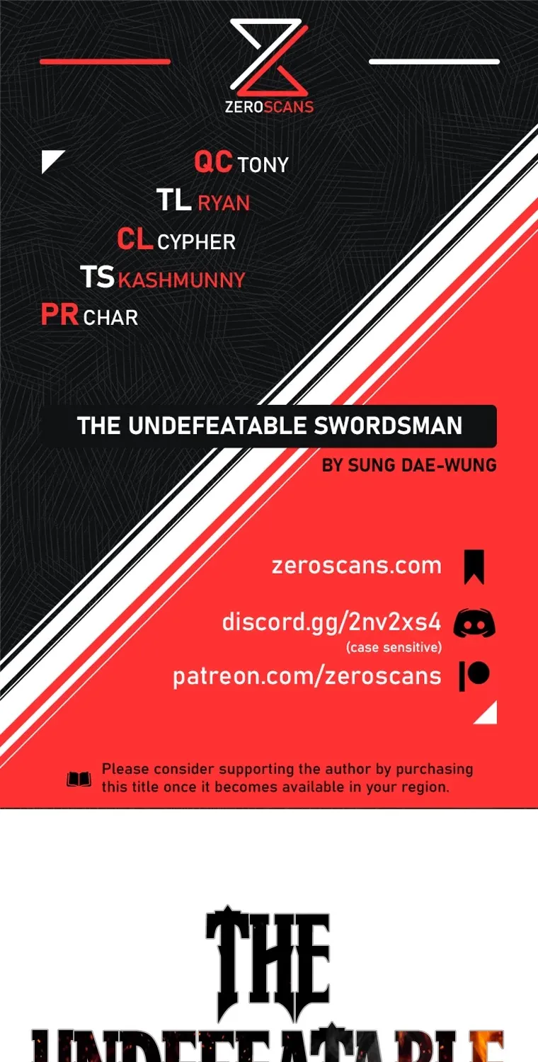 The Undefeatable Swordsman Zinmanga X Chapter 83 Page 1
