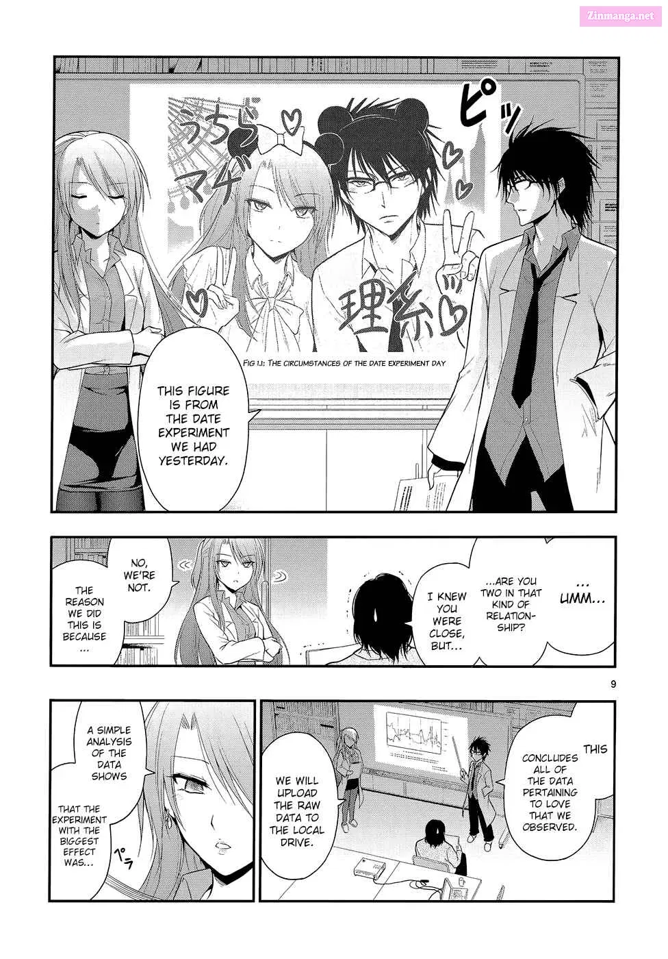 Rikei ga Koi ni Ochita no de Shoumei shitemita. Zinmanga X Chapter 12 Page 13