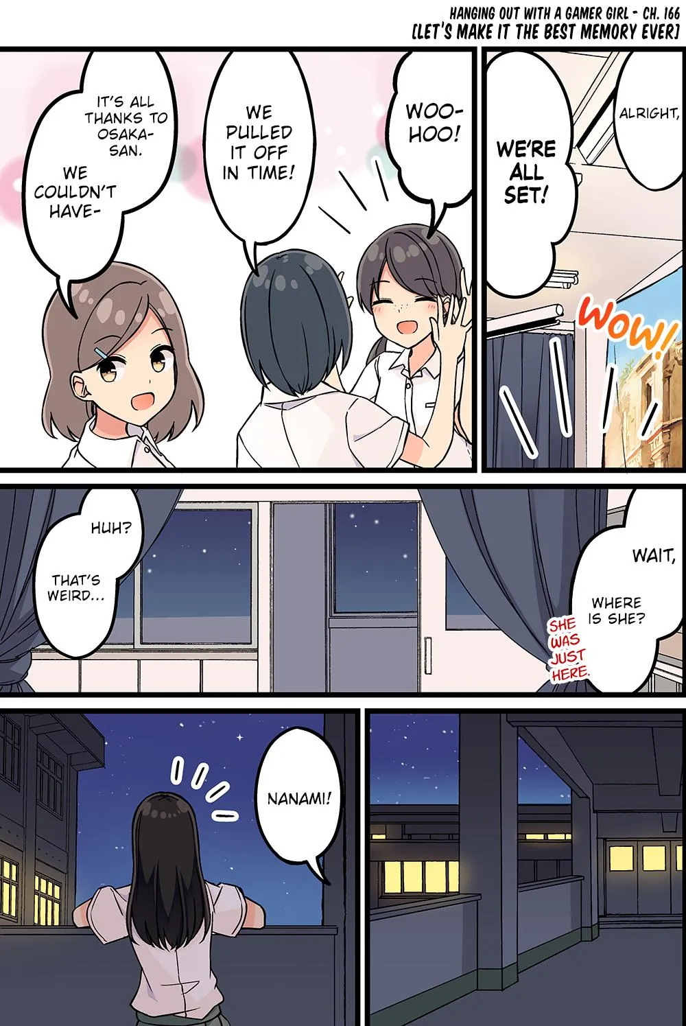 Hanging Out With a Gamer Girl Zinmanga X Chapter 166 Page 1