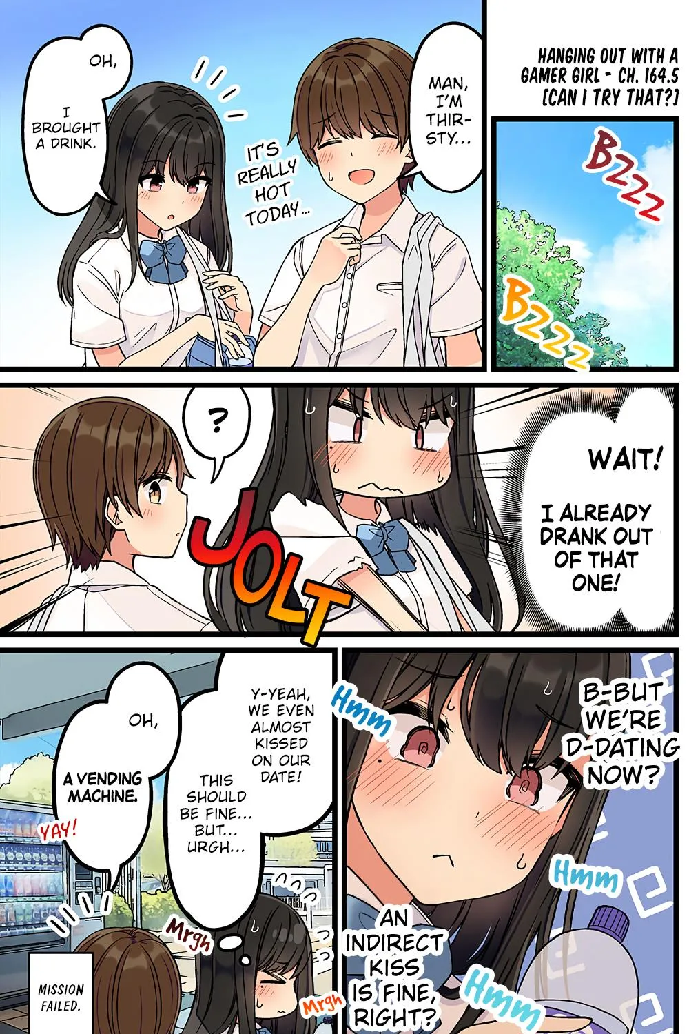 Hanging Out With a Gamer Girl Zinmanga X Chapter 164.5 Page 1
