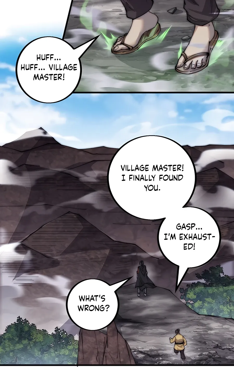It Starts With A Mountain Zinmanga X Chapter 410 Page 34