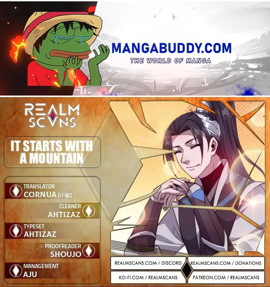 It Starts With A Mountain Zinmanga X Chapter 296 Page 1
