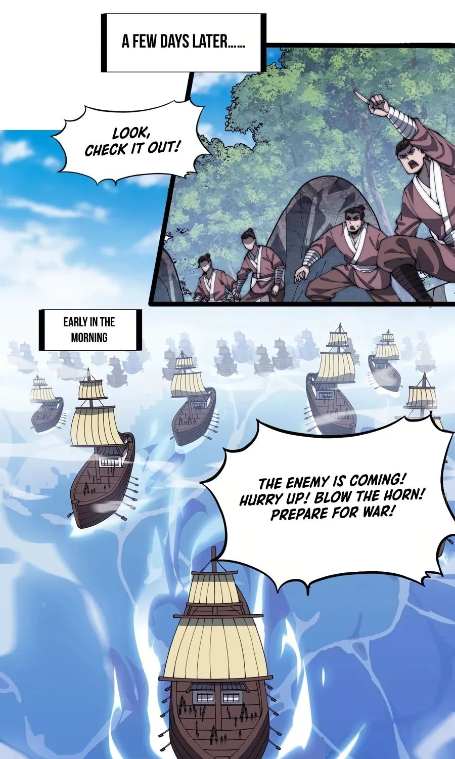 It Starts With A Mountain Zinmanga X Chapter 287 Page 34