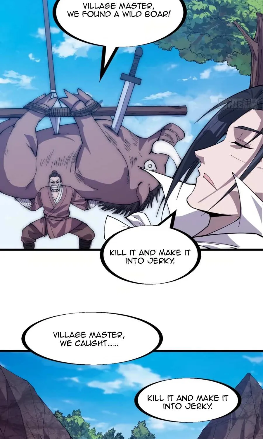 It Starts With A Mountain Zinmanga X Chapter 168 Page 28