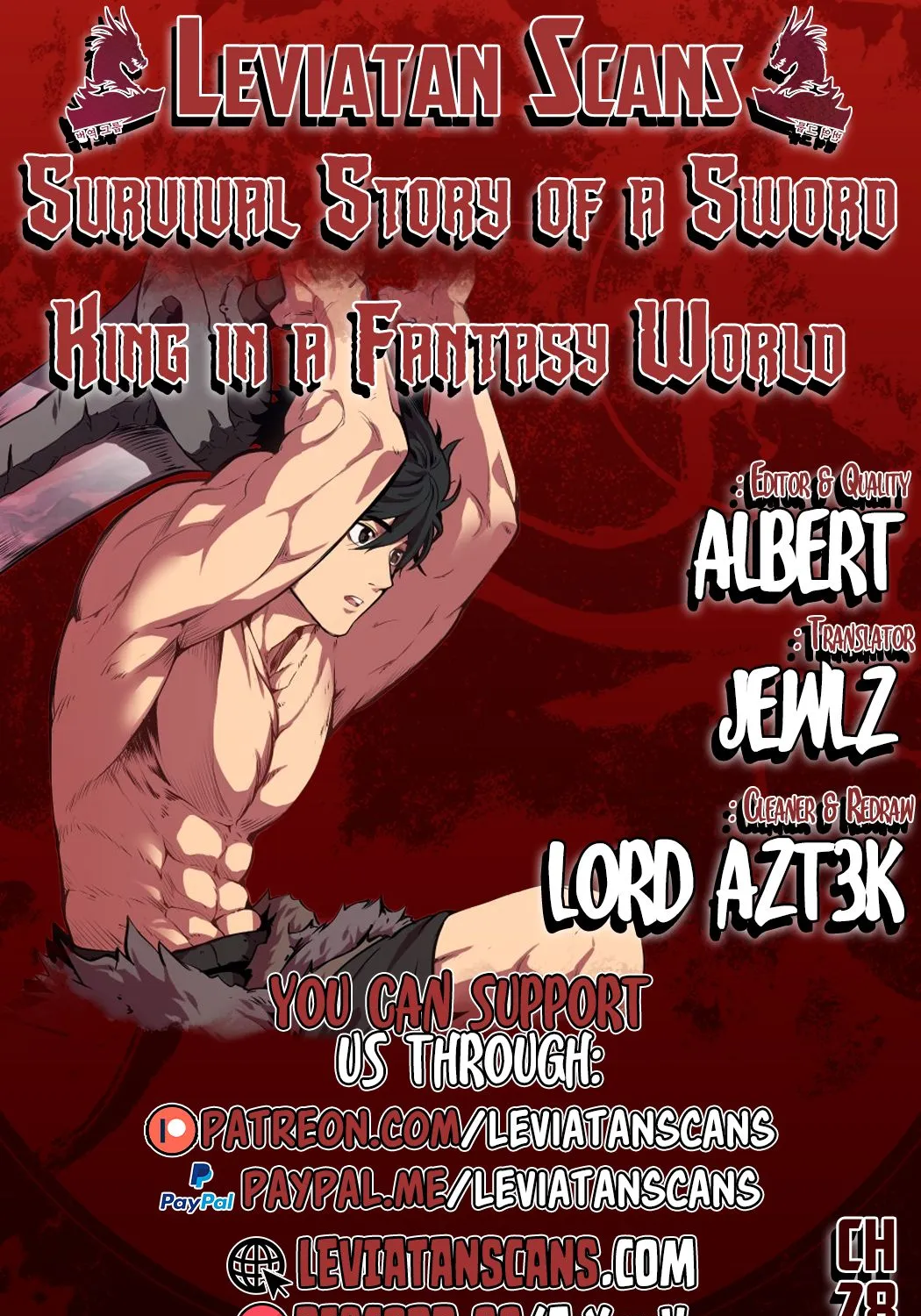 Survival Story of a Sword King in a Fantasy World Zinmanga X Chapter 28 Page 1