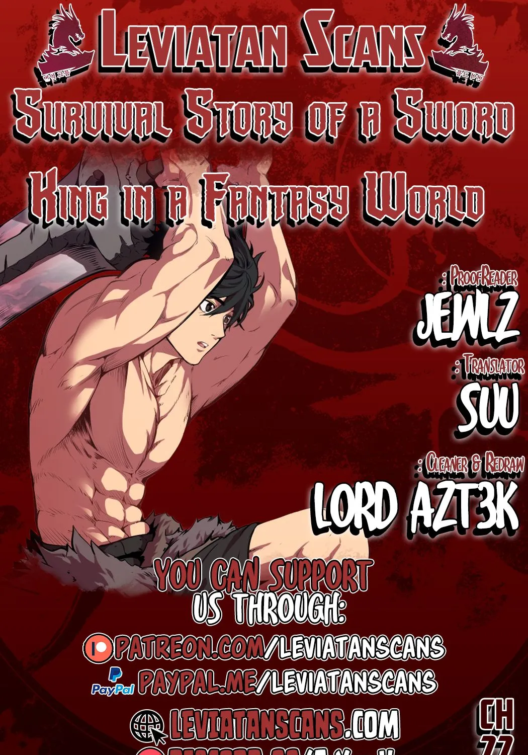 Survival Story of a Sword King in a Fantasy World Zinmanga X Chapter 22 Page 1