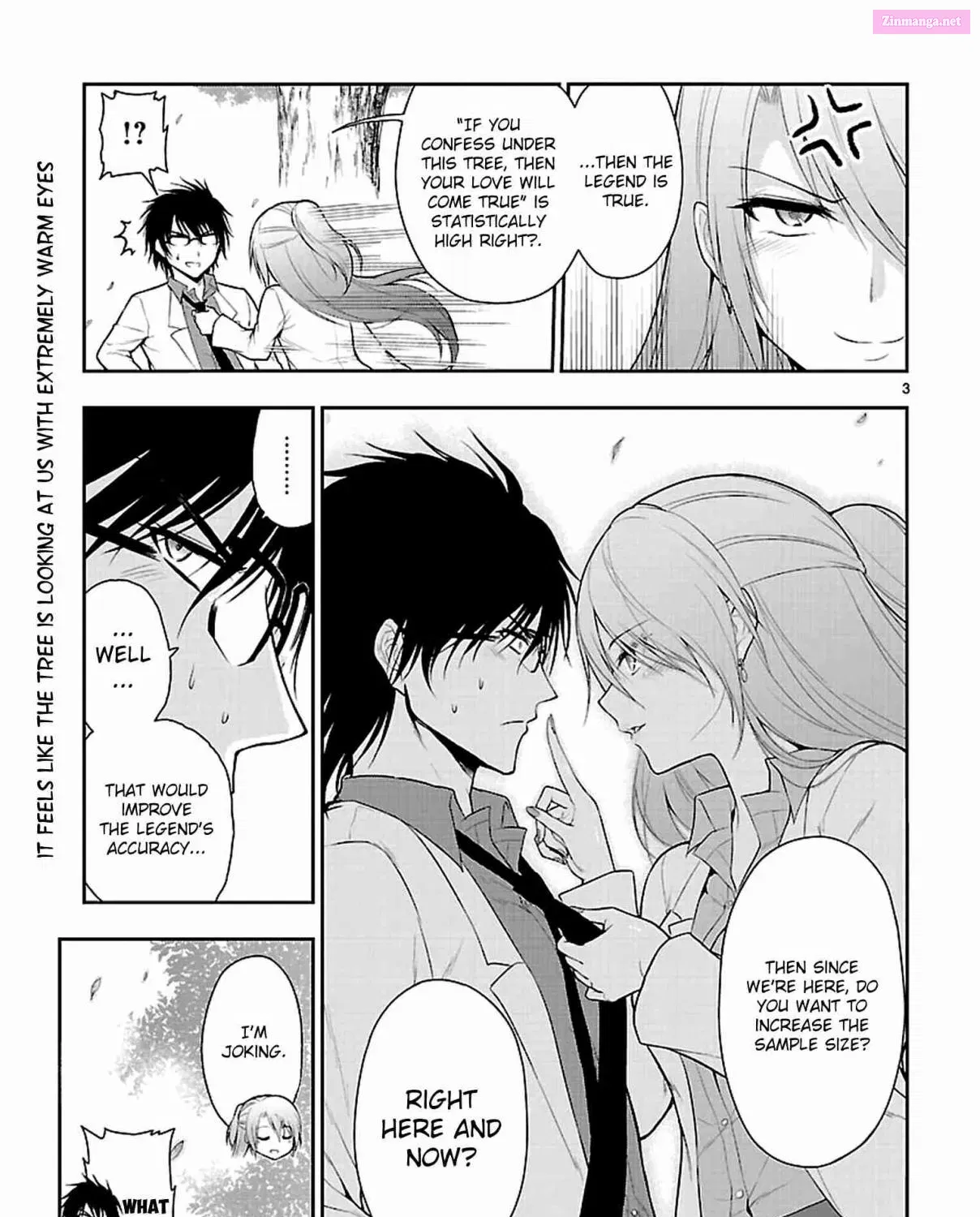 Rikei ga Koi ni Ochita no de Shoumei shitemita. Zinmanga X Chapter 8.5 Page 8