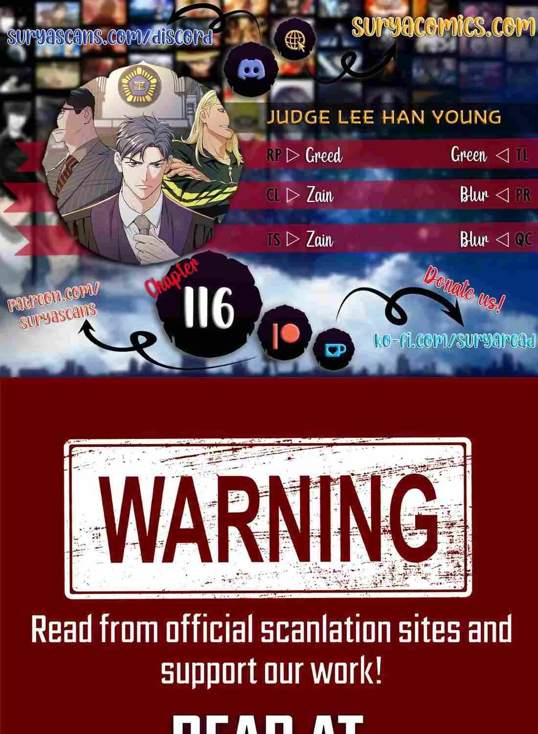 Judge Lee Han Young Zinmanga X Chapter 116 Page 1