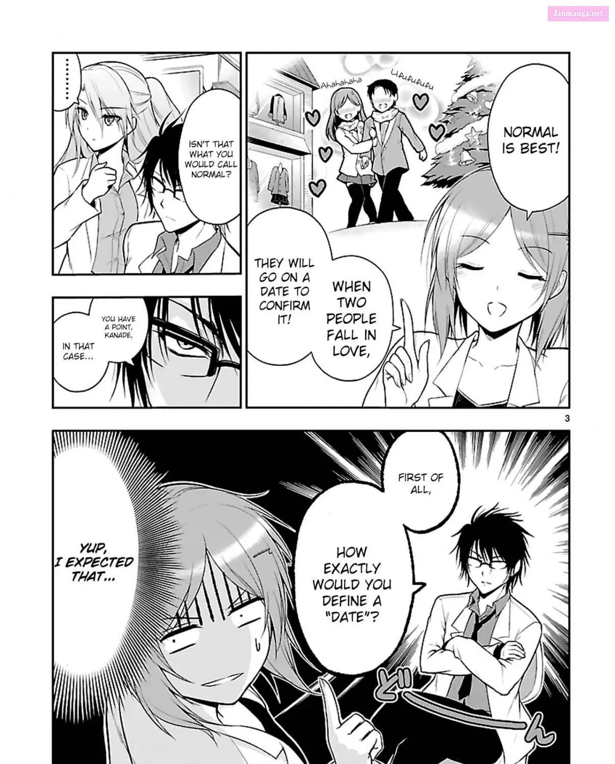 Rikei ga Koi ni Ochita no de Shoumei shitemita. Zinmanga X Chapter 8 Page 10