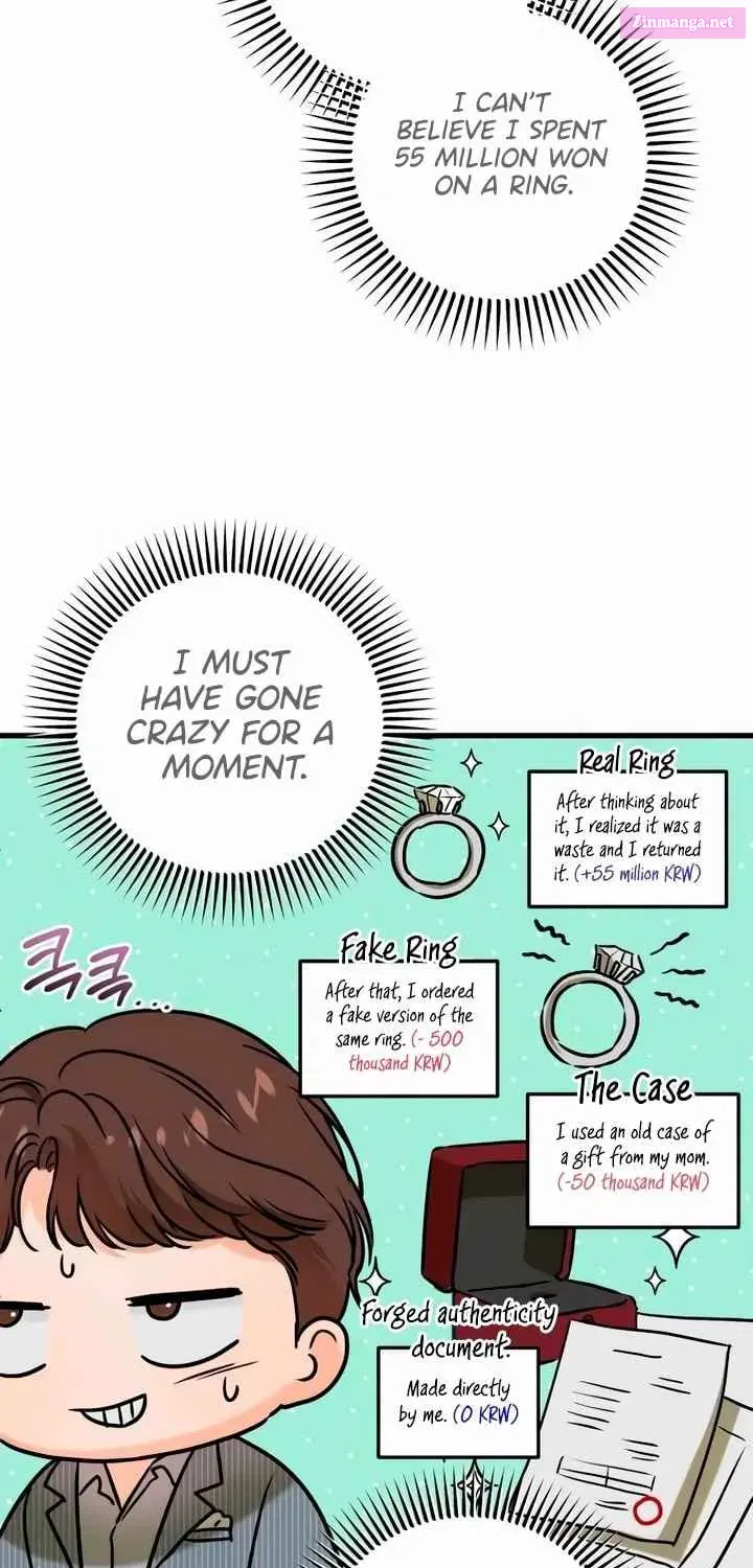 I Can't Get Enough of You Zinmanga X Chapter 36 Page 57