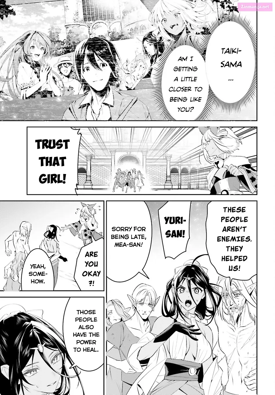 Tenkuu no Shiro o Moratta no de Isekai de Tanoshiku Asobitai Zinmanga X Chapter 48 Page 18