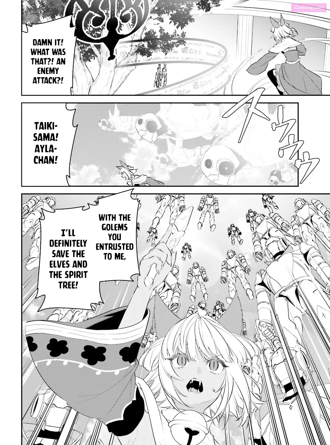 Tenkuu no Shiro o Moratta no de Isekai de Tanoshiku Asobitai Zinmanga X Chapter 47 Page 36