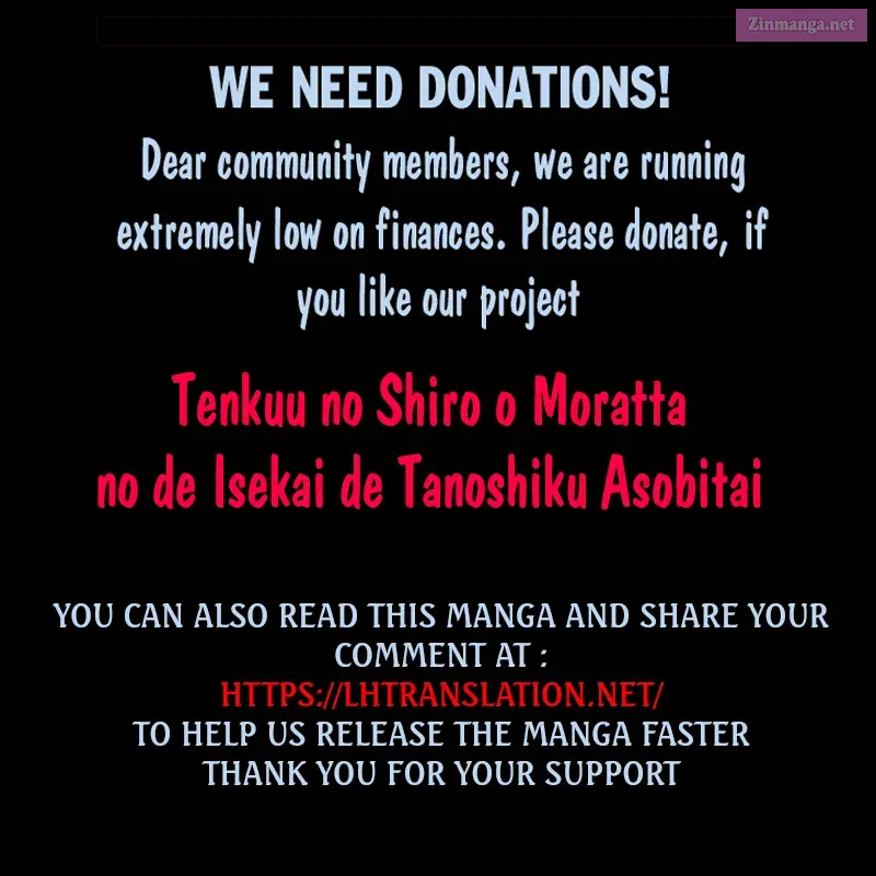 Tenkuu no Shiro o Moratta no de Isekai de Tanoshiku Asobitai Zinmanga X Chapter 45 Page 50